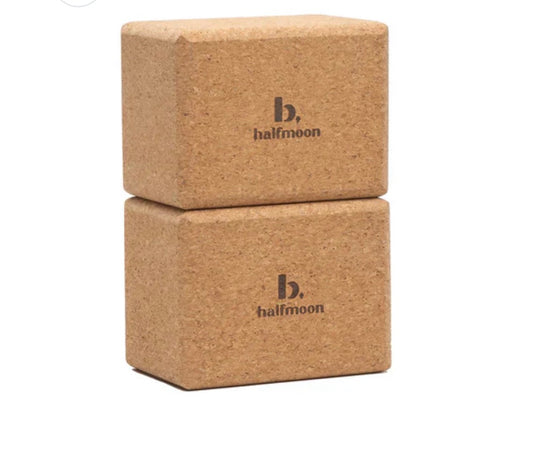 b, halfmoon cork block mini *set of 2